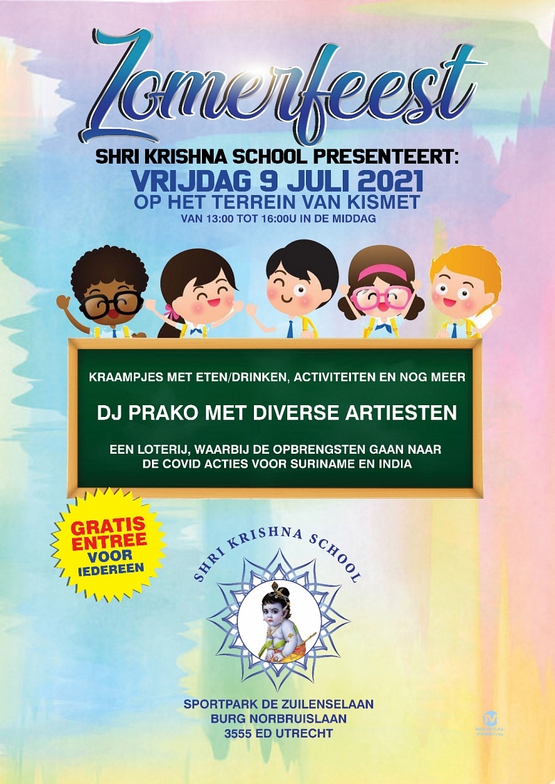 Zomerfeest Shri Krishna School